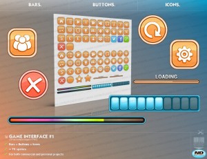 Royalty Free Content Pack - Game Interface volume 1