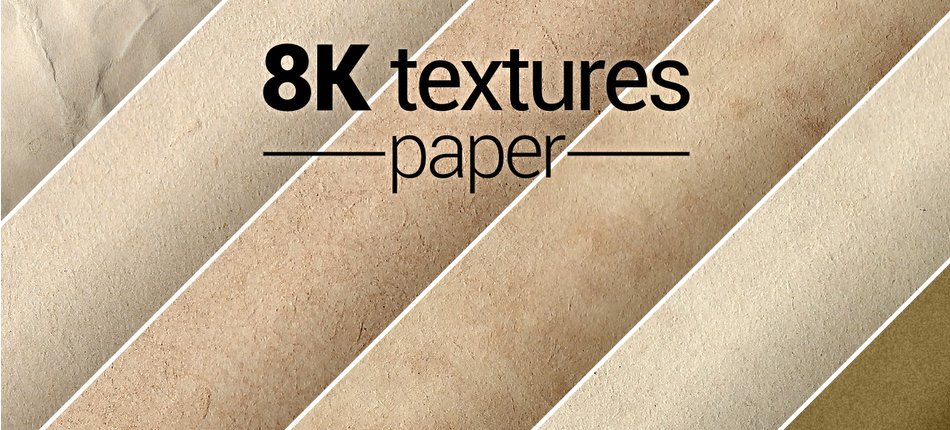 8K textures paper